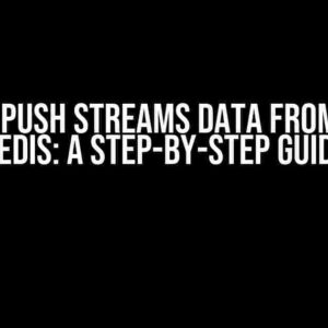 How to Push Streams Data from Nifi to Redis: A Step-by-Step Guide