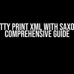 Pretty Print XML with Saxon: A Comprehensive Guide